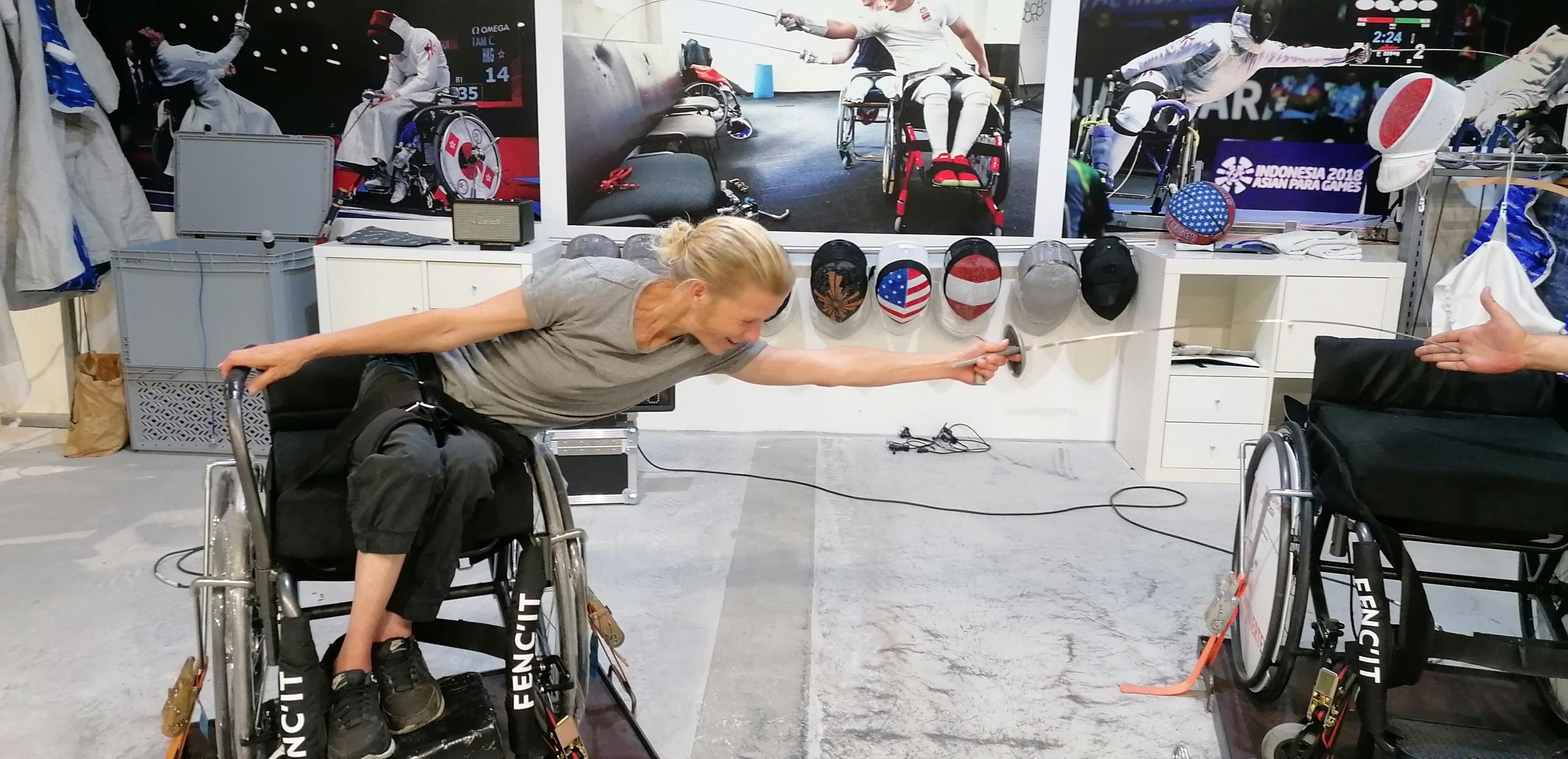 Para Fechten Training